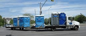 Construction Porta John Delivery