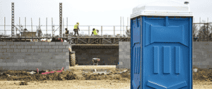 construction porta potty